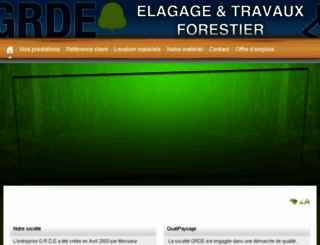 elagage-forestier-rhone-alpes.com screenshot