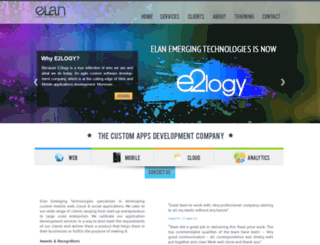 elantechnologies.com screenshot