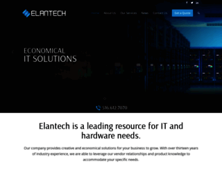 elantechus.com screenshot