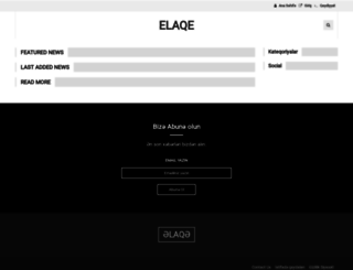 elaqe.com screenshot