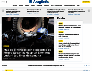 elaragueno.com.ve screenshot