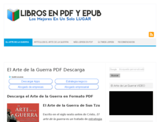 elartedelaguerrapdf.com screenshot