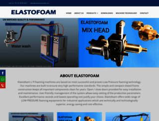 elastofoamindia.com screenshot
