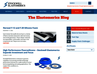 elastomerics-blog.stockwell.com screenshot