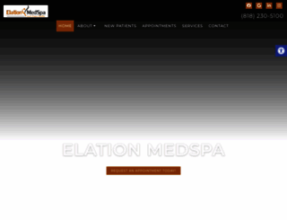 elationmedspa.com screenshot