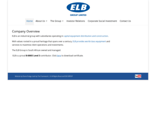 elb.co.za screenshot