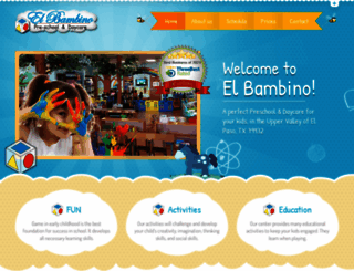 elbambinodaycare.com screenshot