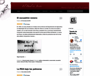 elbauldejosete.wordpress.com screenshot