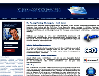 elbe-webdesign.de screenshot