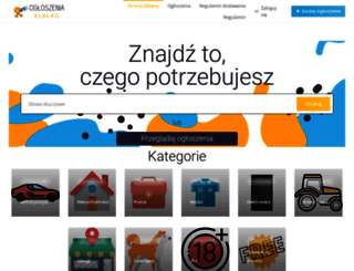 elblag-ogloszenia.pl screenshot
