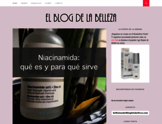 elblogdelabelleza.com screenshot
