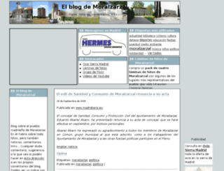 elblogdemoralzarzal.com screenshot