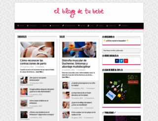 elblogdetubebe.com screenshot