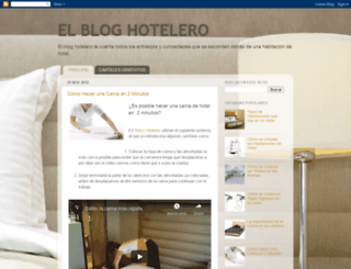 elbloghotelero.com screenshot