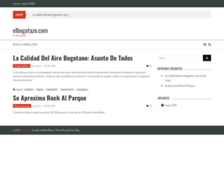 elbogotazo.com screenshot