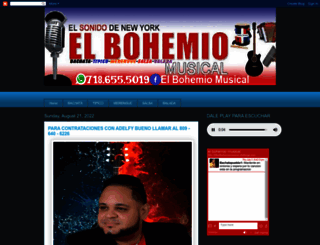 elbohemiomusical.blogspot.com screenshot