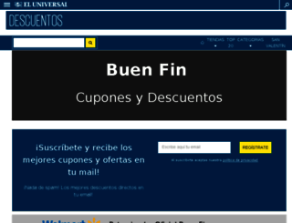 elbuenfin.cuponesmagicos.com.mx screenshot