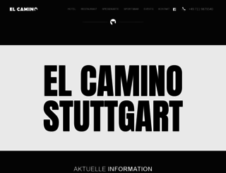 elcamino-stuttgart.de screenshot
