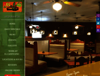 elcampesinospgh.com screenshot