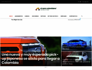 elcarrocolombiano.com screenshot