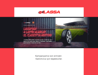 elclassico.lassa.com.tr screenshot