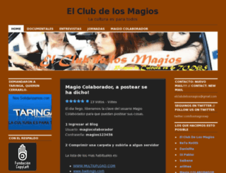 elclubdelosmagios.wordpress.com screenshot