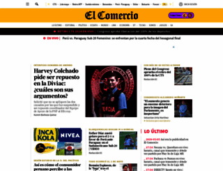elcomercio.com.pe screenshot