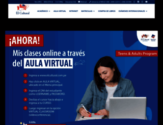 elcultural.com.pe screenshot
