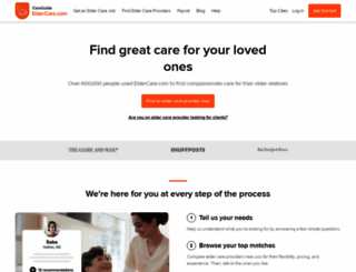 eldercare.com screenshot