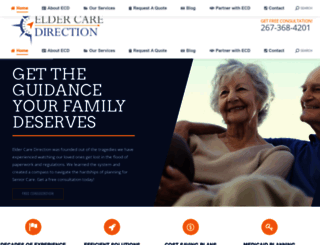 eldercaredirection.com screenshot