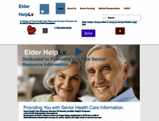 elderhelplv.org screenshot