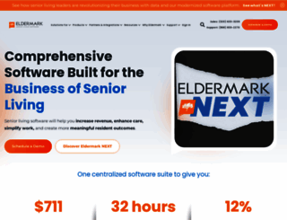 eldermark.com screenshot