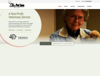 elderpetcare.org screenshot