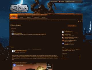 eldersofagon.com screenshot