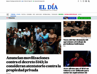 eldia.com.bo screenshot