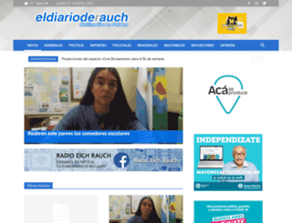 eldiarioderauch.com.ar screenshot