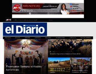 eldiariodesonora.com.mx screenshot