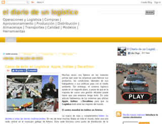 eldiariodeunlogistico.blogspot.com screenshot
