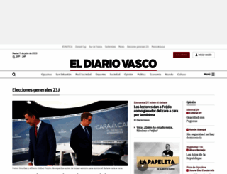 eldiariovasco.com screenshot