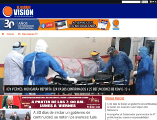 eldiariovision.com.mx screenshot