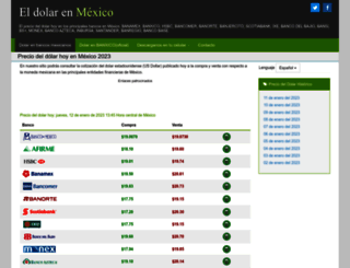 eldolarenmexico.com screenshot