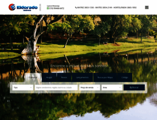 eldoradoimoveis.com.br screenshot