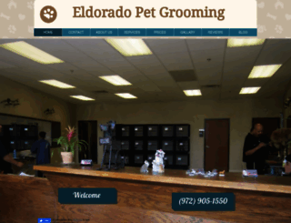 eldoradopetgrooming.net screenshot