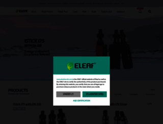 eleafworld.com screenshot