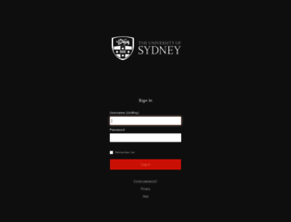 elearning.sydney.edu.au screenshot