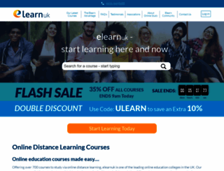 elearnuk.co.uk screenshot