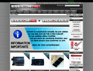 elecdif-pro.com screenshot