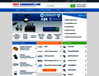 elect-components.com screenshot