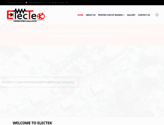 electek.co.za screenshot