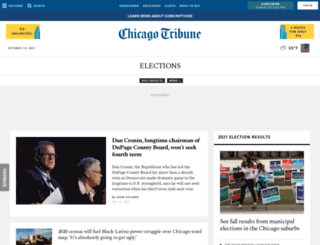 elections.chicagotribune.com screenshot